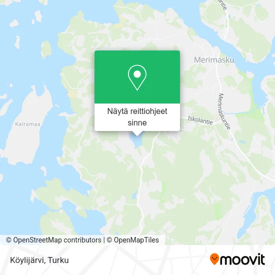 Köylijärvi kartta