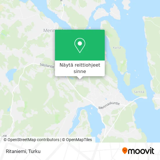 Ritaniemi kartta