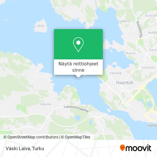 Kuinka päästä kohteeseen Väski Laiva paikassa Turku kulkuvälineellä Bussi?