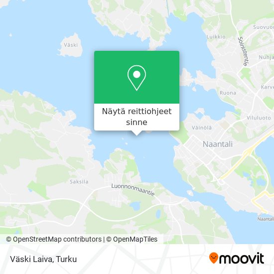 Väski Laiva kartta