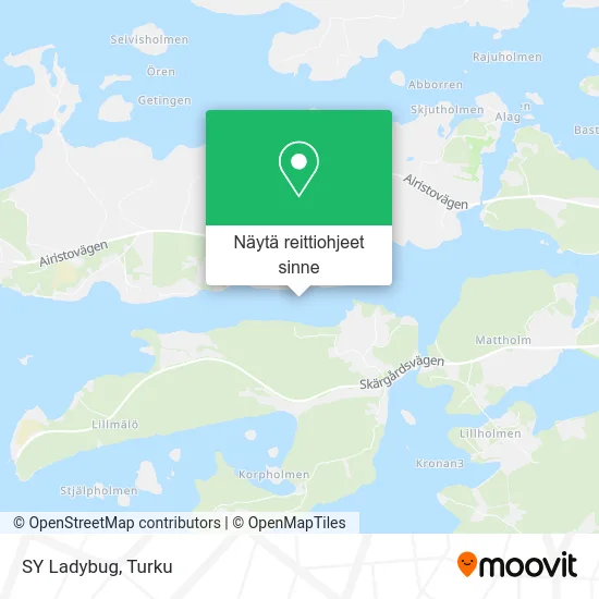 SY Ladybug kartta