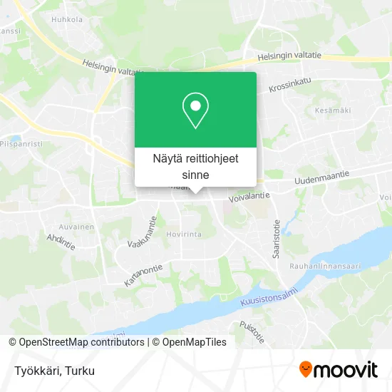 Työkkäri kartta