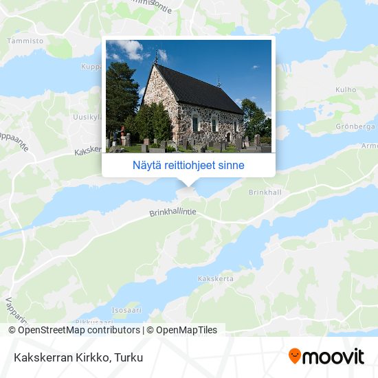 Kuinka päästä kohteeseen Kakskerran Kirkko paikassa Turku kulkuvälineellä  Bussi?