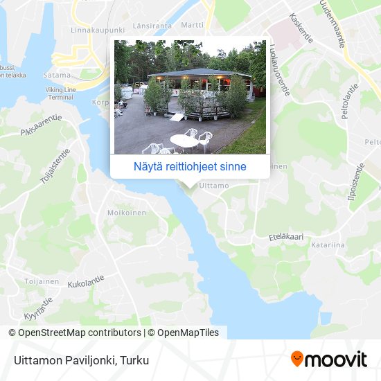 Uittamon Paviljonki kartta