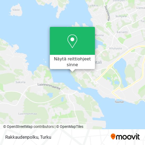 Rakkaudenpolku kartta