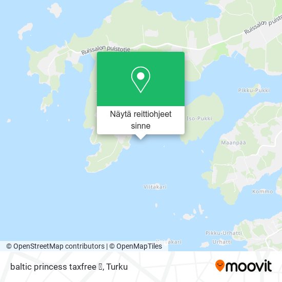 baltic princess taxfree 🛍 kartta