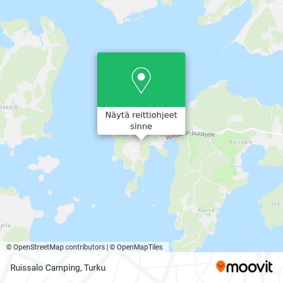 Kuinka päästä kohteeseen Ruissalo Camping paikassa Turku kulkuvälineellä  Bussi?