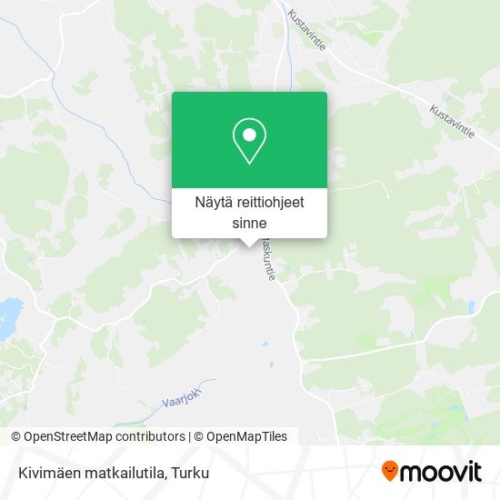 Kivimäen matkailutila kartta