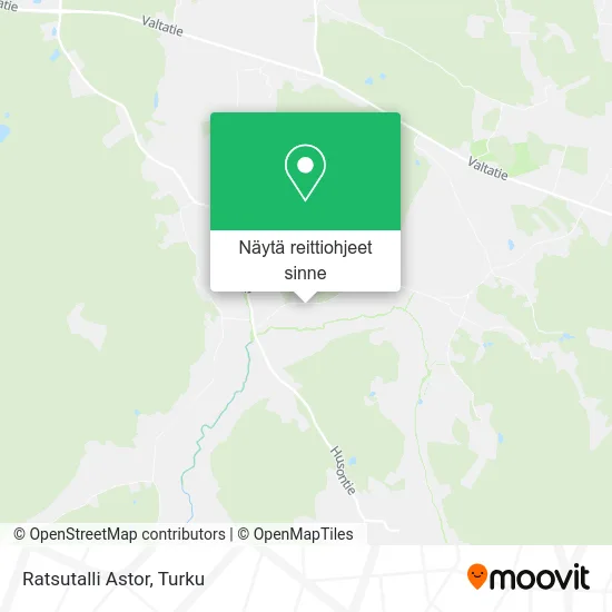 Ratsutalli Astor kartta