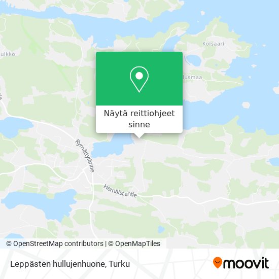 Leppästen hullujenhuone kartta
