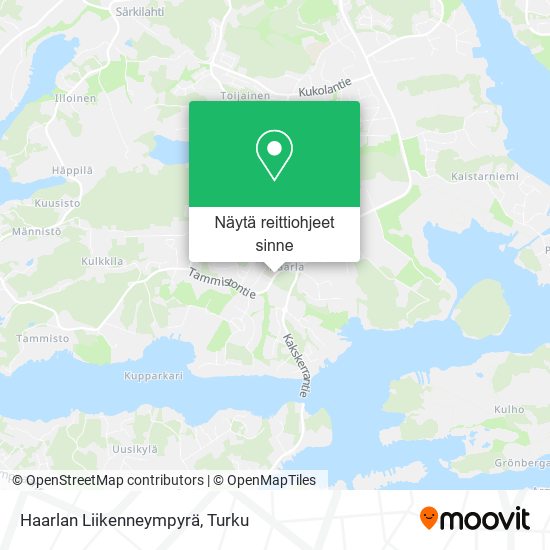 Haarlan Liikenneympyrä kartta