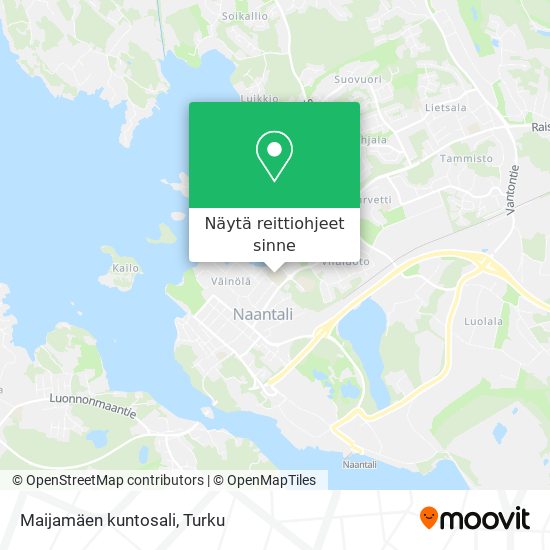 Maijamäen kuntosali kartta