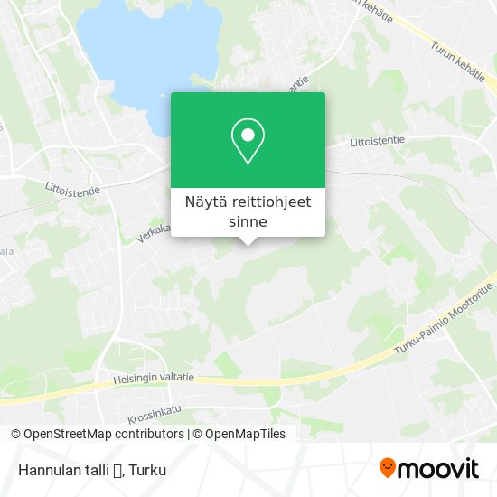 Hannulan talli 🐴 kartta