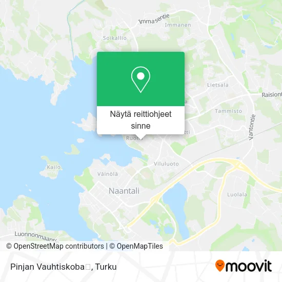 Pinjan Vauhtiskoba💨 kartta