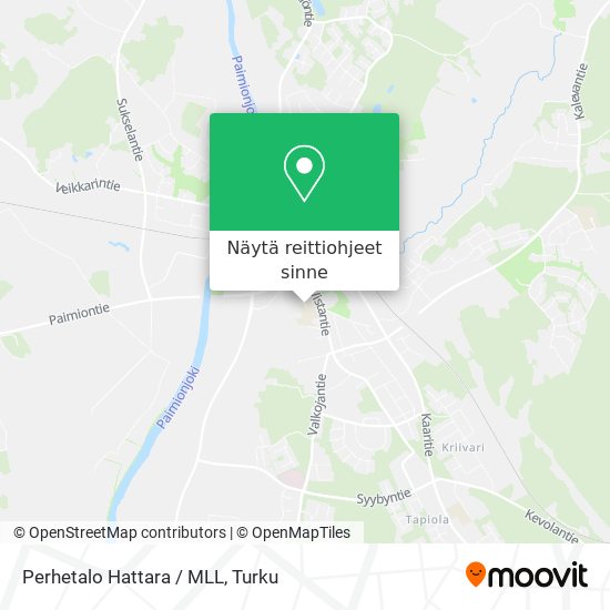 Perhetalo Hattara / MLL kartta