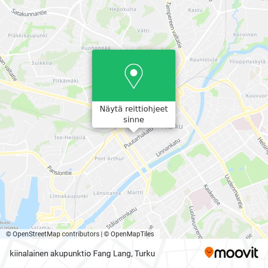 kiinalainen akupunktio Fang Lang kartta