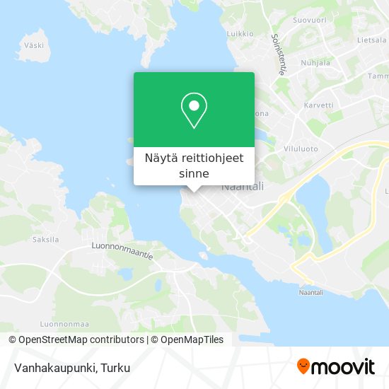 Kuinka päästä kohteeseen Vanhakaupunki paikassa Naantali kulkuvälineellä  Bussi?