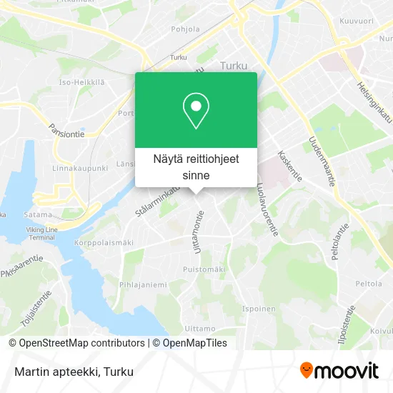 Martin apteekki kartta