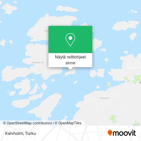 Kalvholm kartta