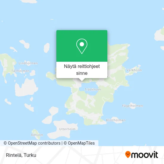 Rintelä kartta