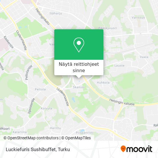 Luckiefun's Sushibuffet kartta