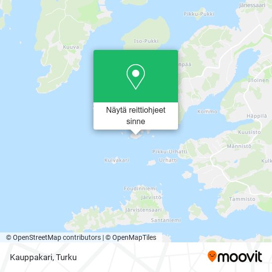 Kauppakari kartta