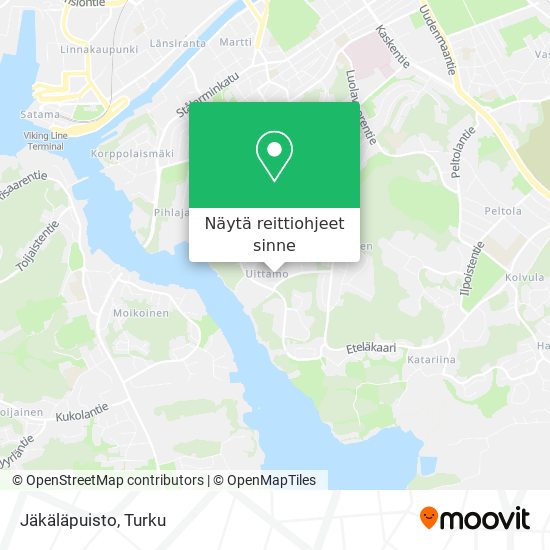 Jäkäläpuisto kartta