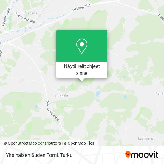 Yksinäisen Suden Torni kartta