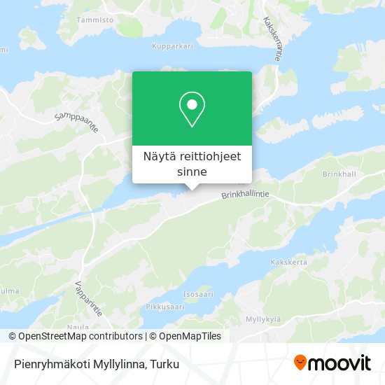 Pienryhmäkoti Myllylinna kartta