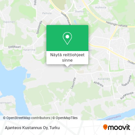 Ajanteos Kustannus Oy kartta