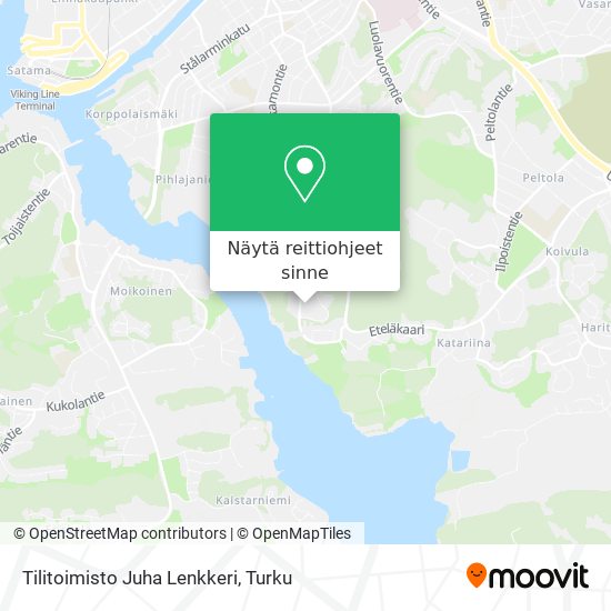 Tilitoimisto Juha Lenkkeri kartta