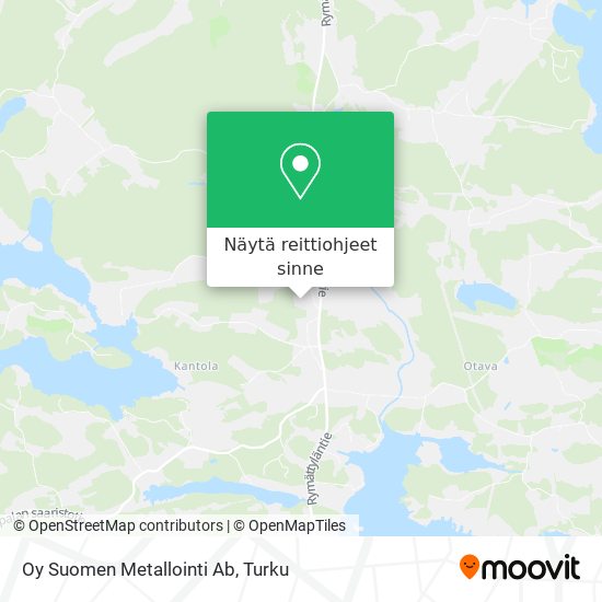 Oy Suomen Metallointi Ab kartta