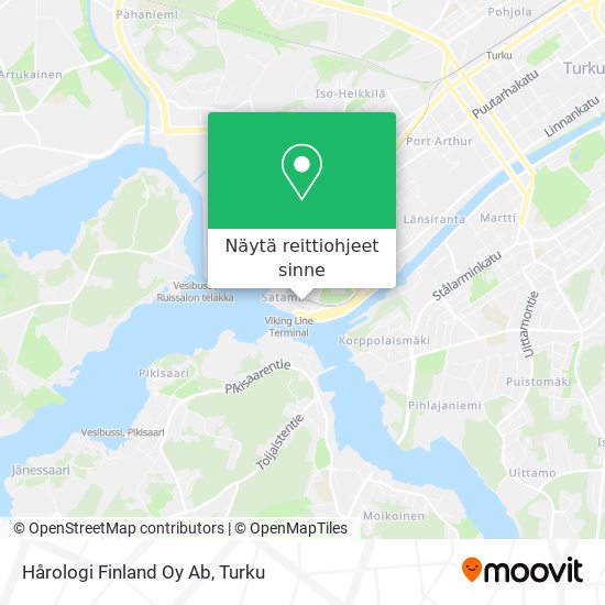 Hårologi Finland Oy Ab kartta