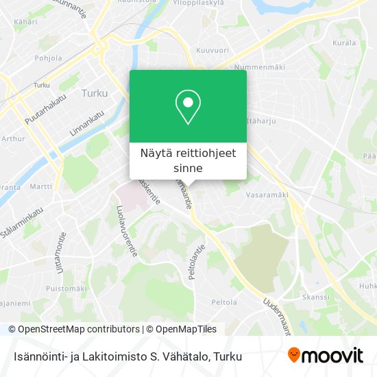 Isännöinti- ja Lakitoimisto S. Vähätalo kartta