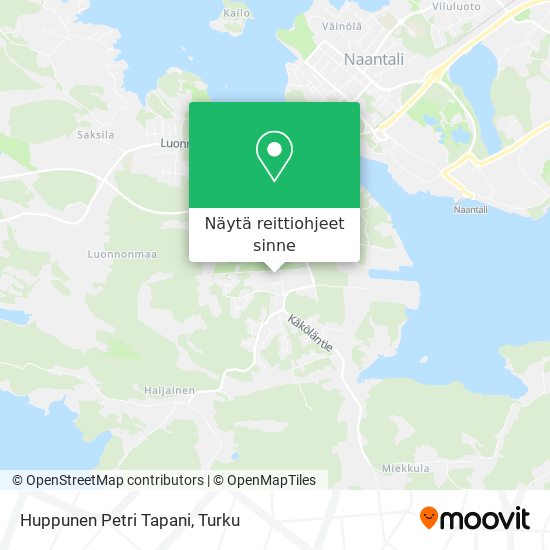 Huppunen Petri Tapani kartta
