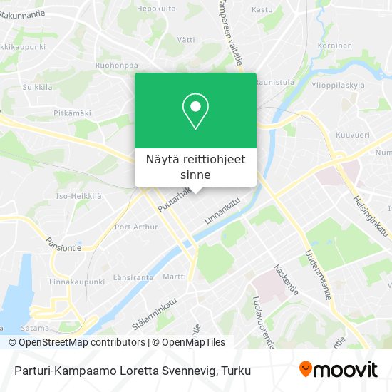 Parturi-Kampaamo Loretta Svennevig kartta