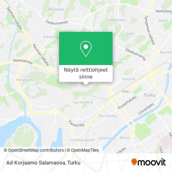 Ad-Korjaamo Salamaosa kartta