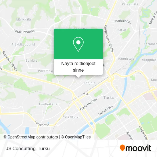 JS Consulting kartta