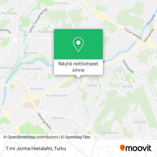 T:mi Jorma Hietalahti kartta