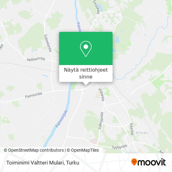 Toiminimi Valtteri Mulari kartta