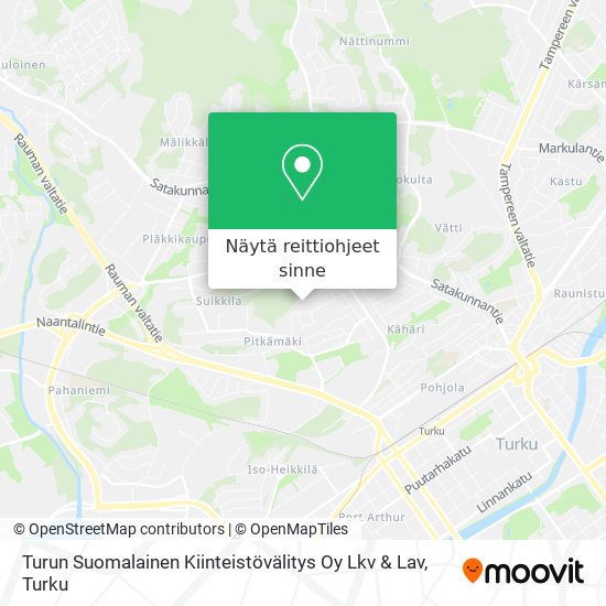 Kuinka päästä kohteeseen Turun Suomalainen Kiinteistövälitys Oy Lkv & Lav  paikassa Turku kulkuvälineellä Bussi?