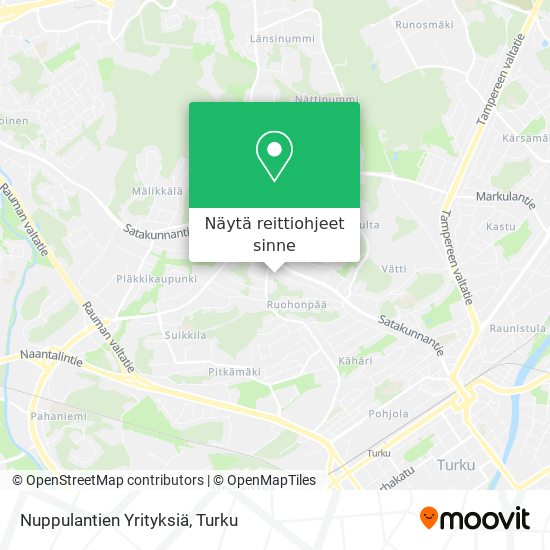 Nuppulantien Yrityksiä kartta