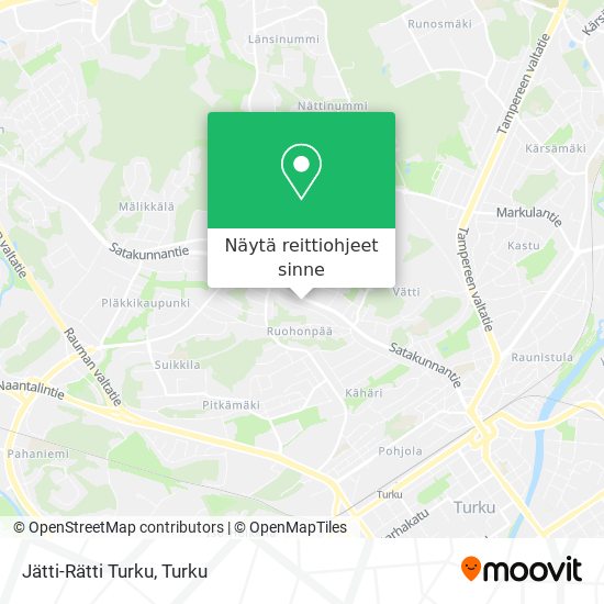Jätti-Rätti Turku kartta