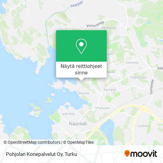 Pohjolan Konepalvelut Oy kartta