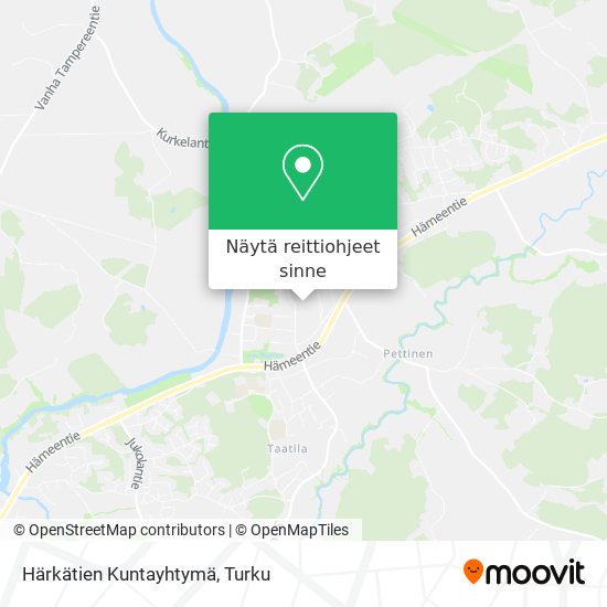 Härkätien Kuntayhtymä kartta