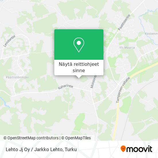 Lehto Jj Oy / Jarkko Lehto kartta