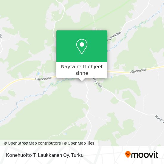Konehuolto T. Laukkanen Oy kartta