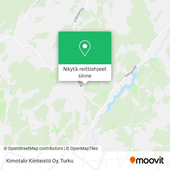 Kimotalo Kiinteistö Oy kartta