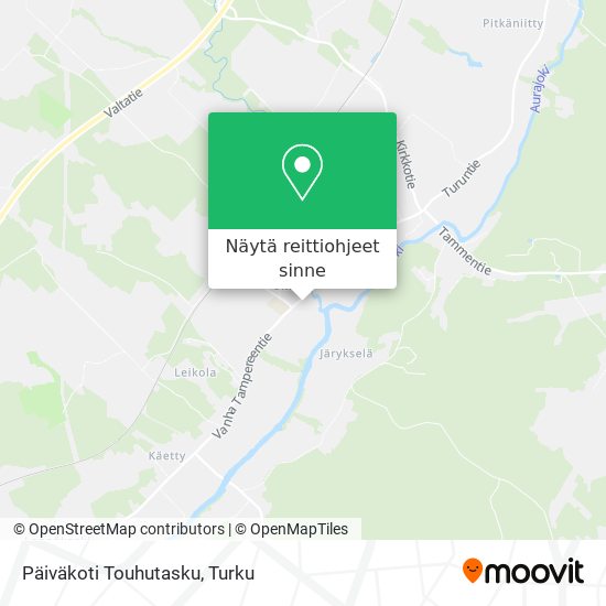 Päiväkoti Touhutasku kartta