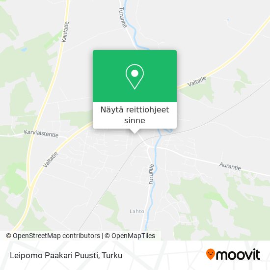 Leipomo Paakari Puusti kartta